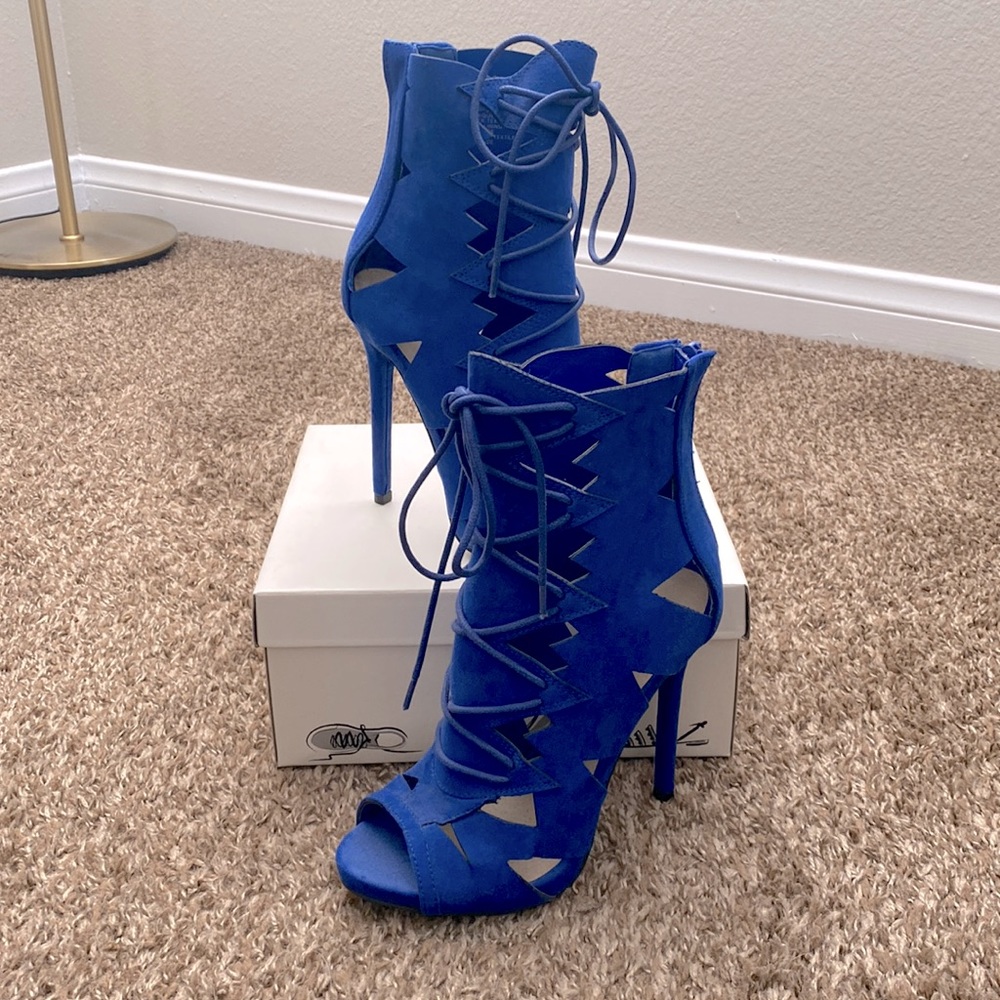 Shoe dazzle Royal Blue Heels